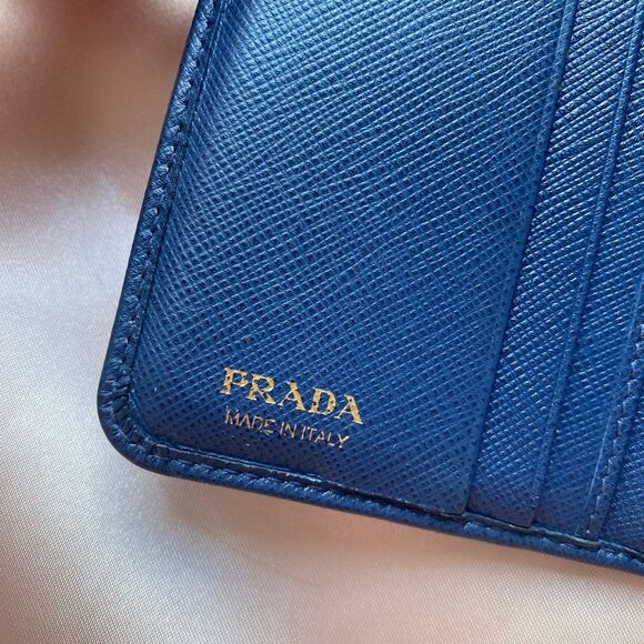 Blue Prada Wallet - Picture 5 of 7